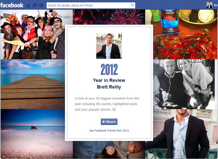 My Facebook 2012 Year In Review